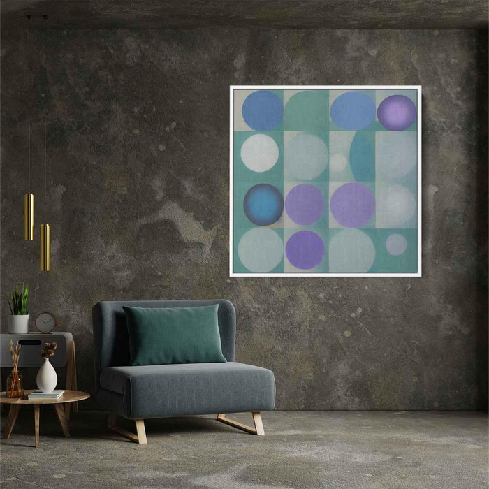 Pastel Bauhaus Ovals #010 - Kanvah