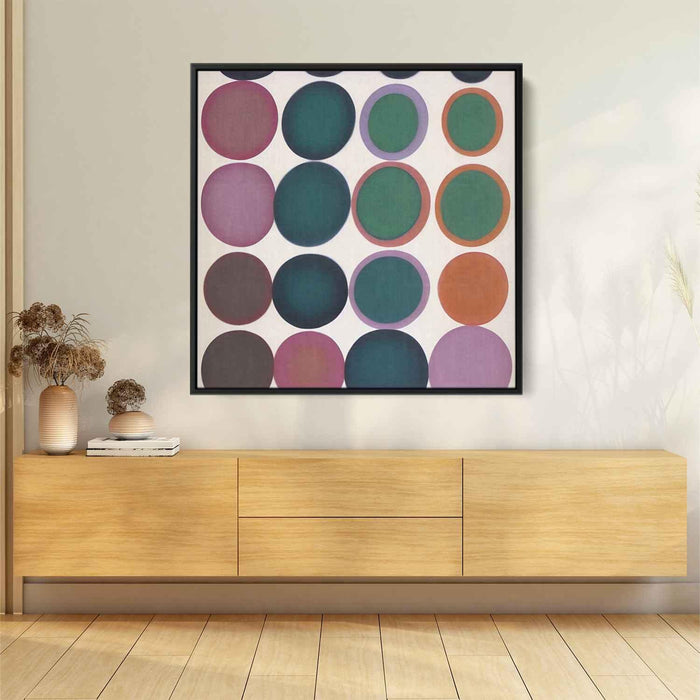 Pastel Bauhaus Ovals #012 - Kanvah