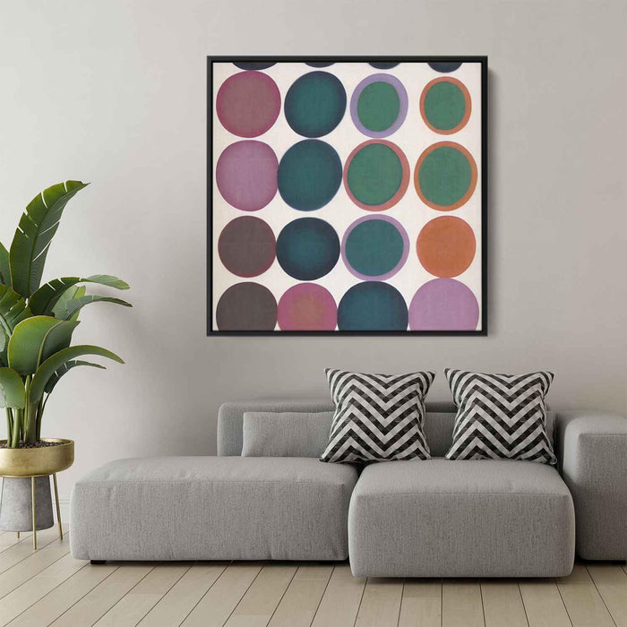 Pastel Bauhaus Ovals #012 - Kanvah