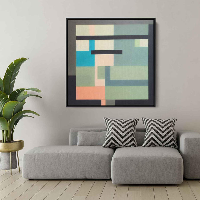 Pastel Bauhaus Rectangles #001 - Kanvah