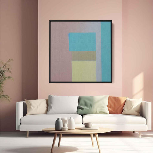 Pastel Bauhaus Rectangles #002 - Kanvah