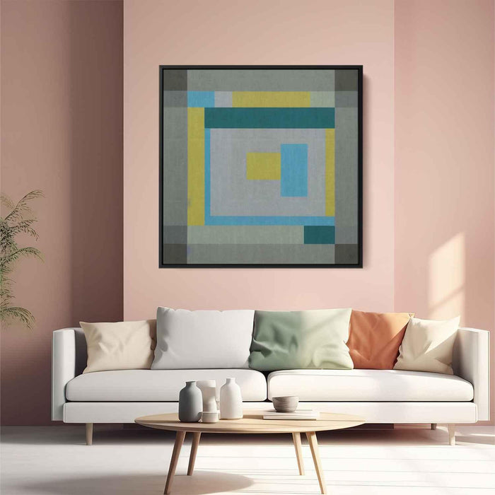 Pastel Bauhaus Rectangles #004 - Kanvah