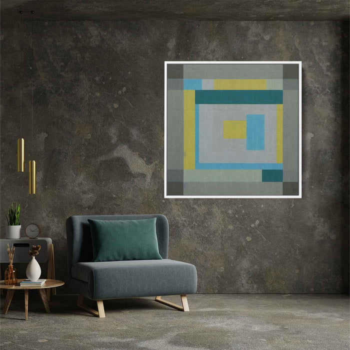 Pastel Bauhaus Rectangles #004 - Kanvah