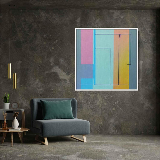 Pastel Bauhaus Rectangles #010 - Kanvah