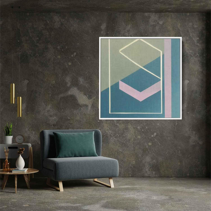 Pastel Bauhaus Shapes #001 - Kanvah