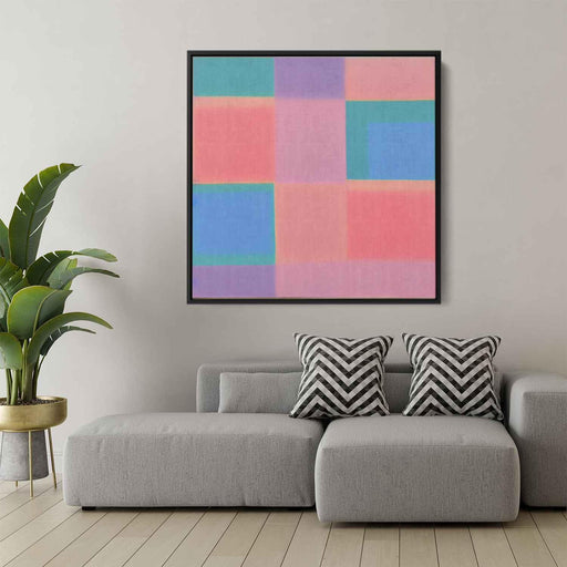 Pastel Bauhaus Squares #002 - Kanvah