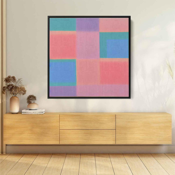 Pastel Bauhaus Squares #002 - Kanvah