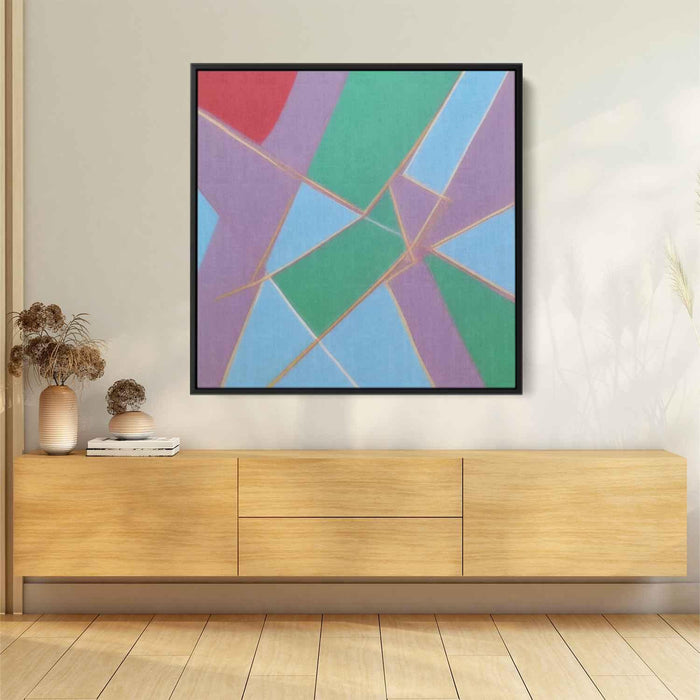 Pastel Bauhaus Stars #002 - Kanvah