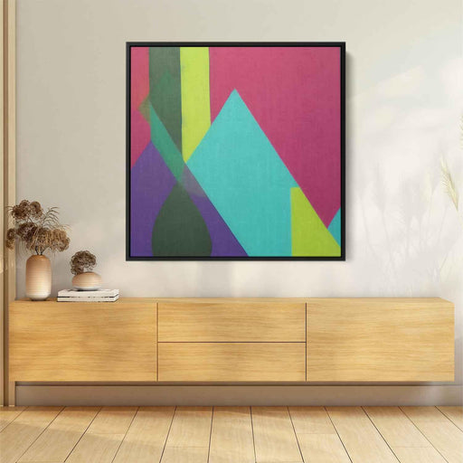 Pastel Bauhaus Triangles #006 - Kanvah