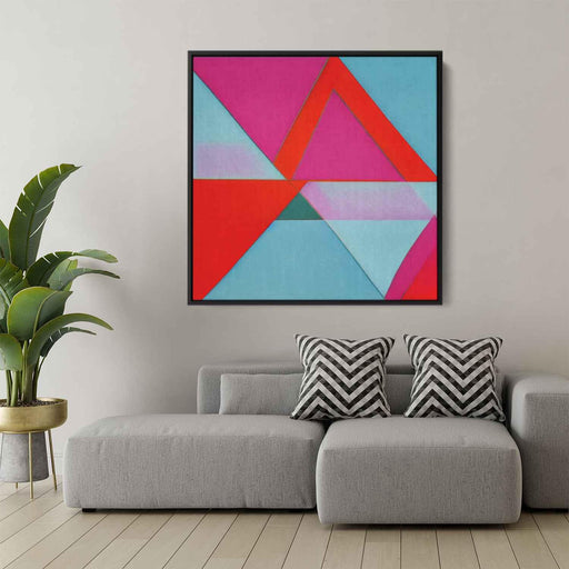 Pastel Bauhaus Triangles #012 - Kanvah