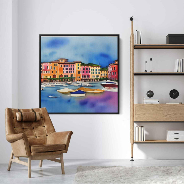 Watercolor Portofino #001 - Kanvah