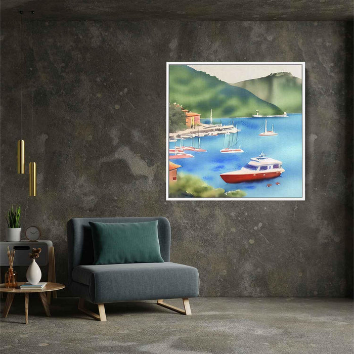 Watercolor Portofino #002 - Kanvah