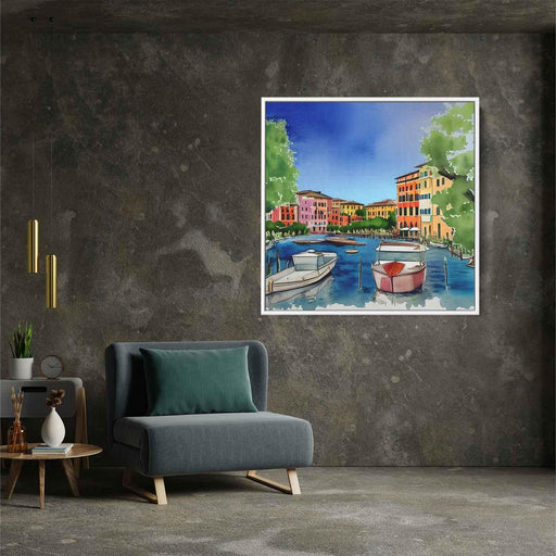 Watercolor Portofino #004 - Kanvah