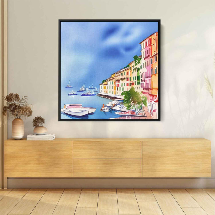 Watercolor Portofino #008 - Kanvah