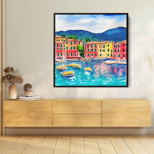 Watercolor Portofino #010 - Kanvah