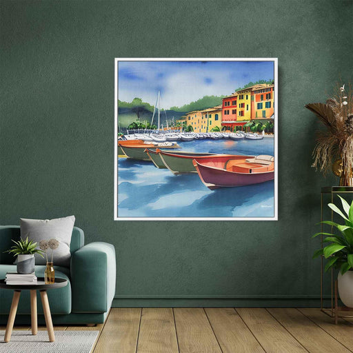 Watercolor Portofino #011 - Kanvah