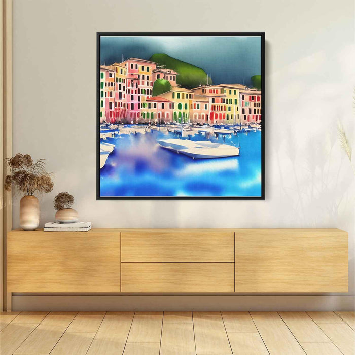 Watercolor Portofino #012 - Kanvah